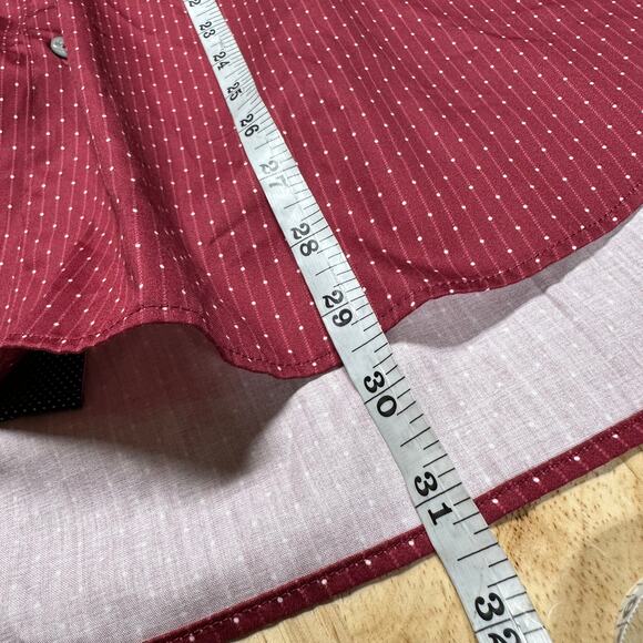 Maceoo Fibonacci PaisleyIntense Pink Polka Dot Dress Shirt Men's Size 2XL NWT - Picture 12 of 12